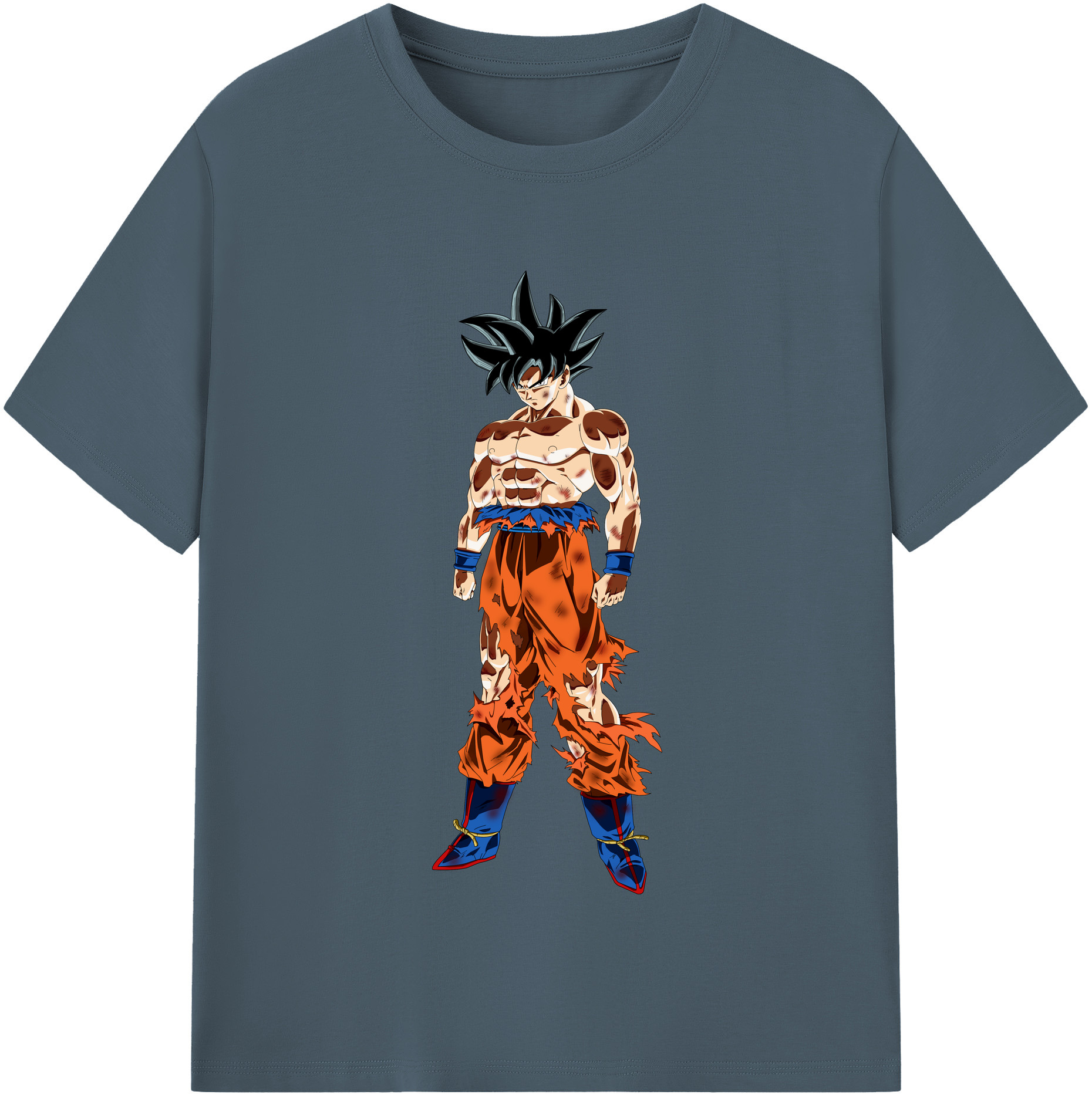 （画像用） ドラゴンボール 孫悟空（そん ごくう）Son Goku カカロット DRAGON BALL Kakarotto 綿100％半袖Tシャツ（フロントプリント）
